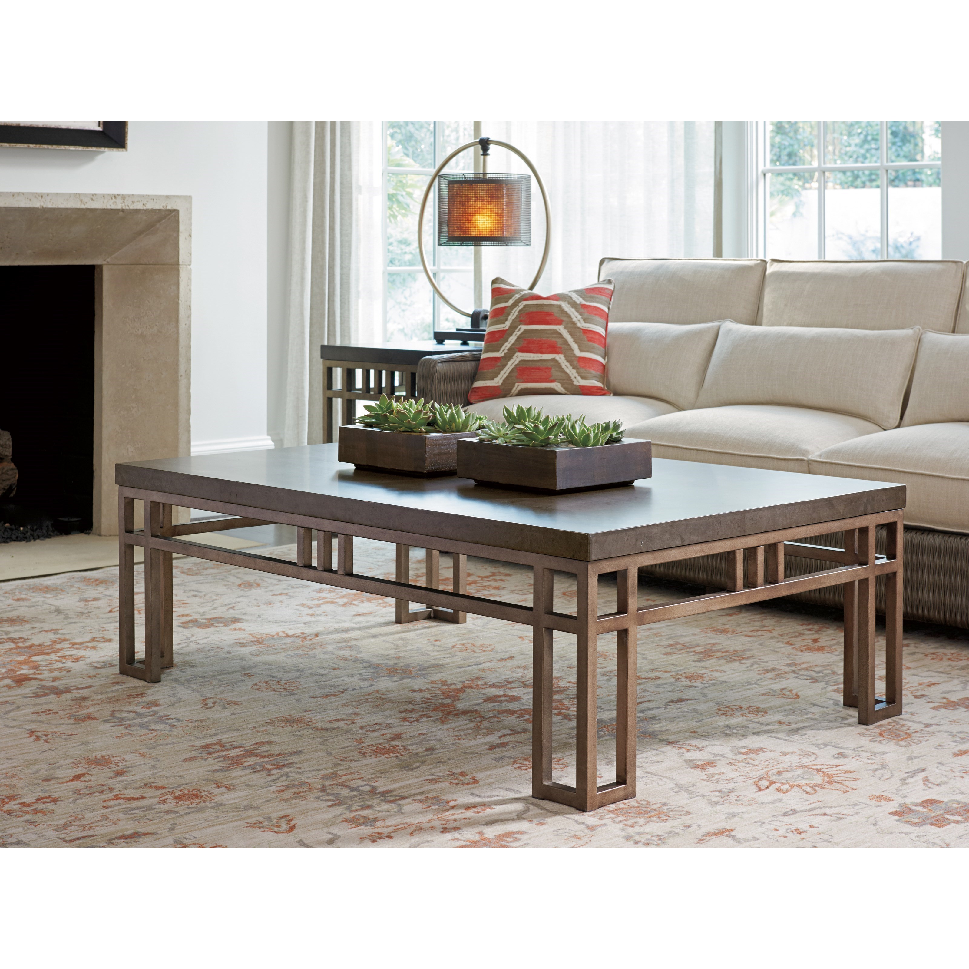 Tommy Bahama Home Cypress Point 561943 Montera Travertine Cocktail